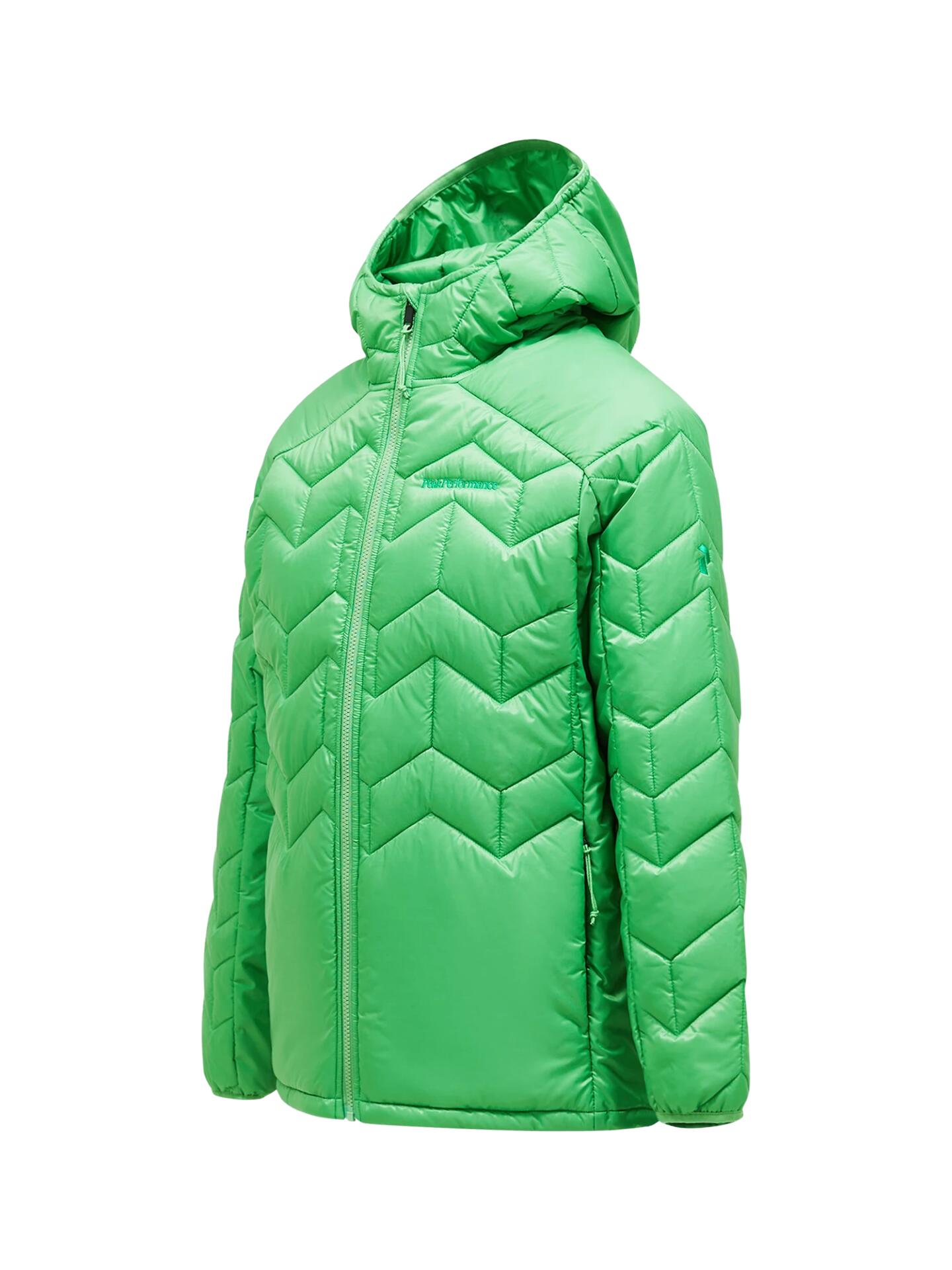 Kurtka Peak Performance męska Elevate Liner Hood zielona - XL 5/6
