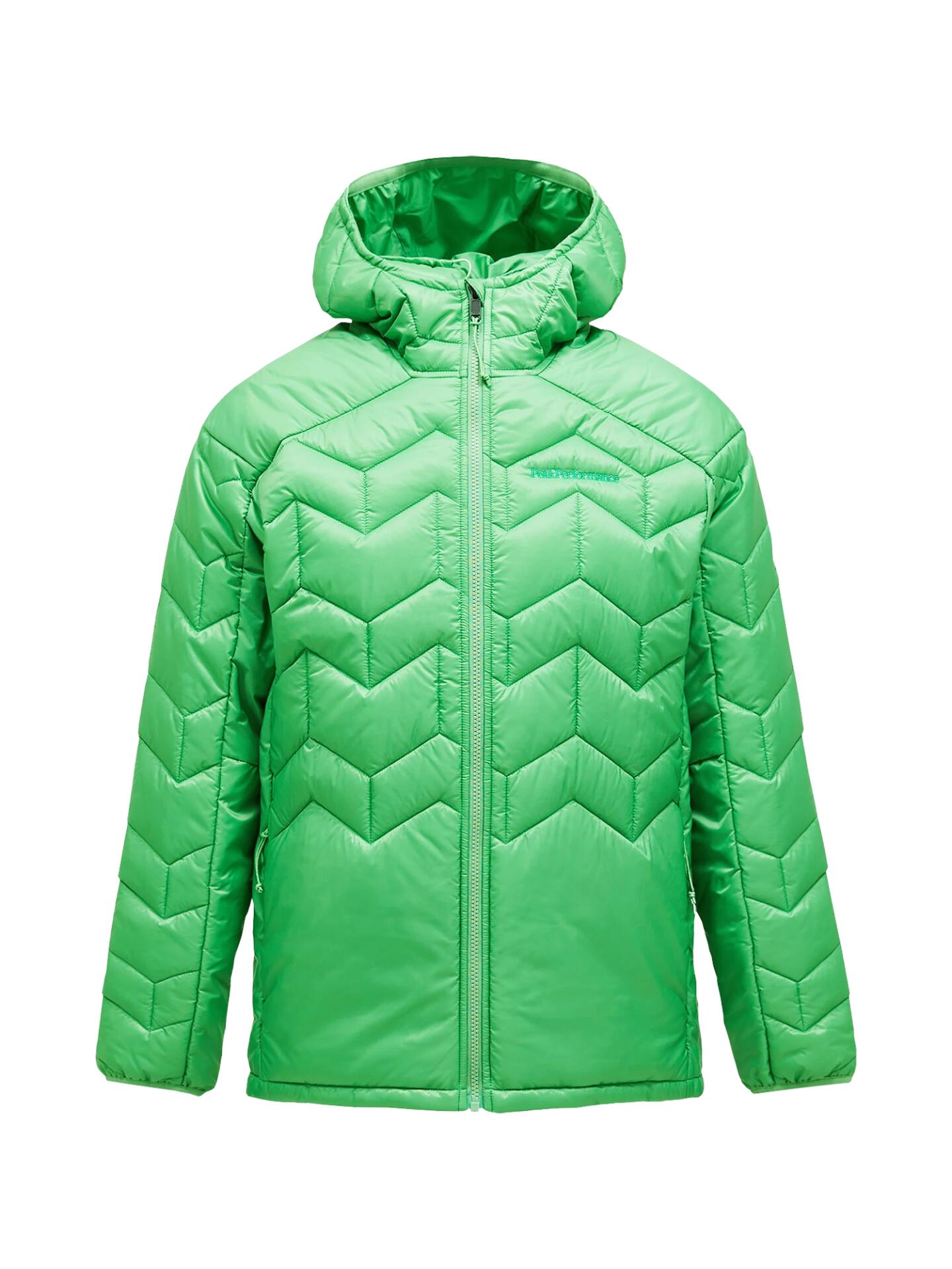 Kurtka Peak Performance męska Elevate Liner Hood zielona - XL 3/6