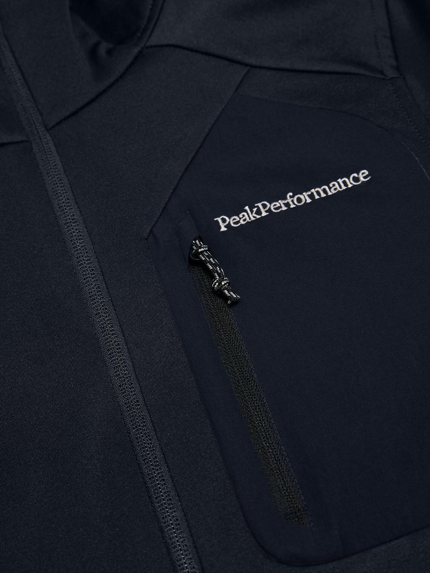 Bluza Peak Performance damska Utility Light Zip Hood czarna - M 6/6