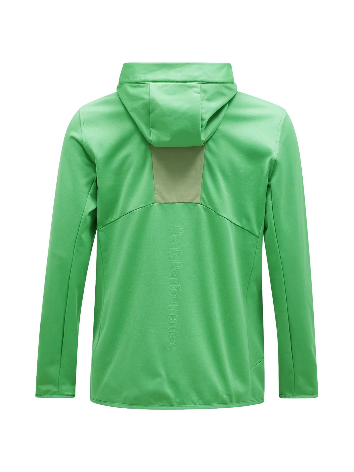 Bluza Peak Performance męska Utility Light Zip Hood zielona - L 4/6