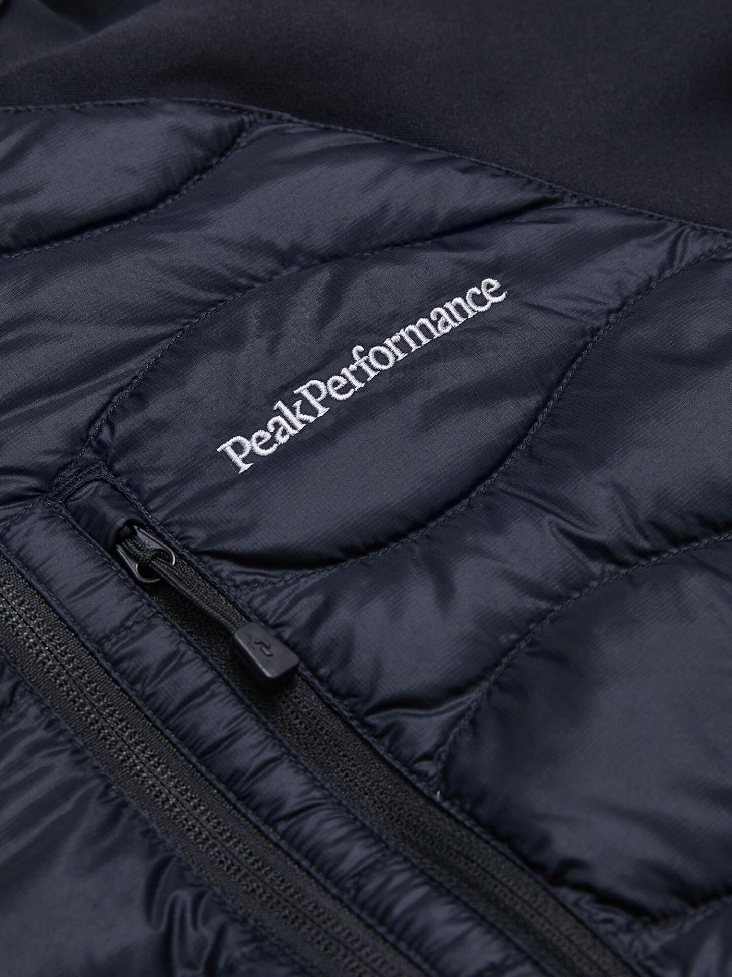Kurtka Peak Performance puchowa damska Helium Down Hybrid Hood czarna - L 6/6