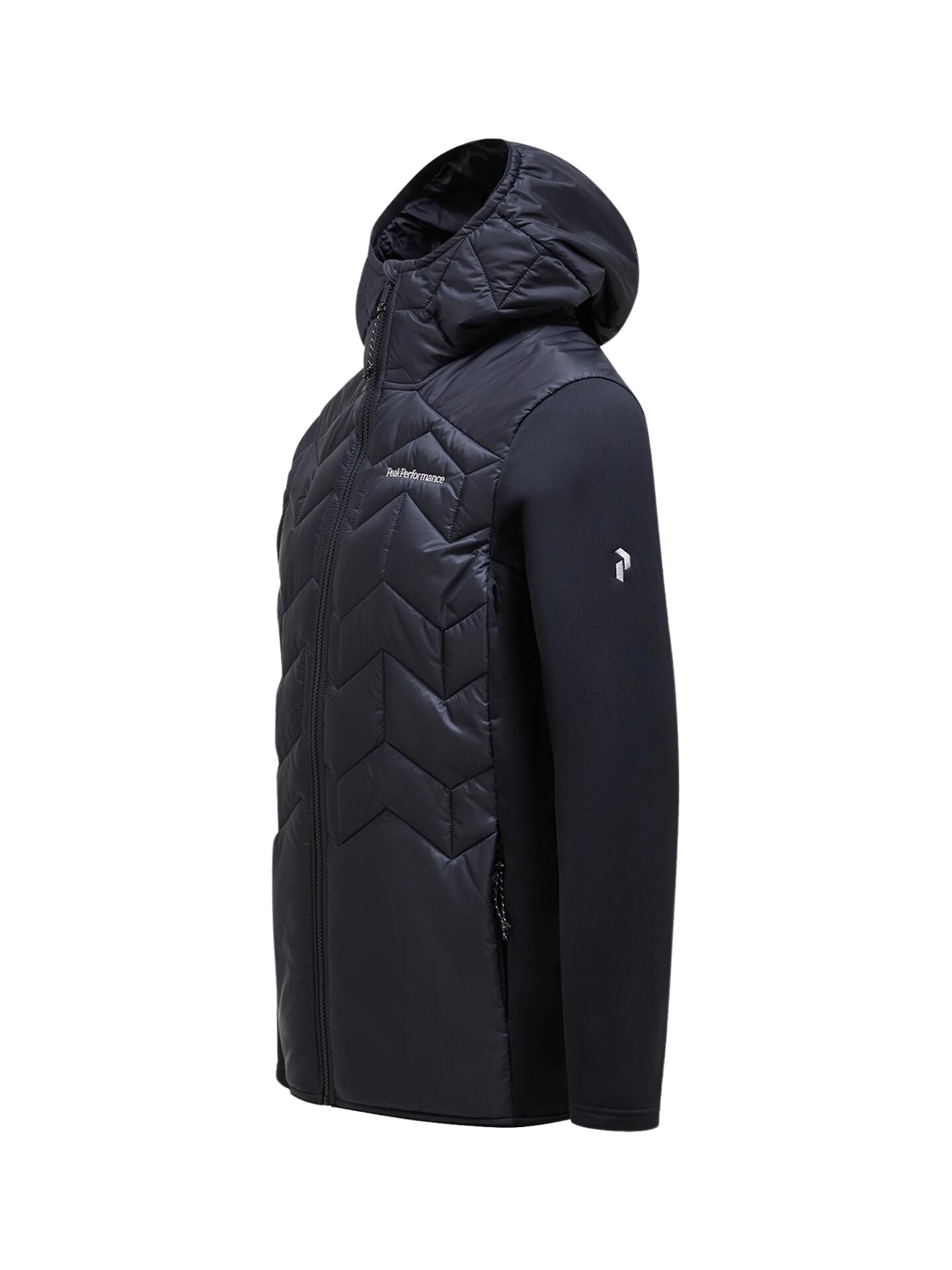 Kurtka Peak Performance męska Elevate Liner Hybrid Hood Jacket czarna - S 5/6