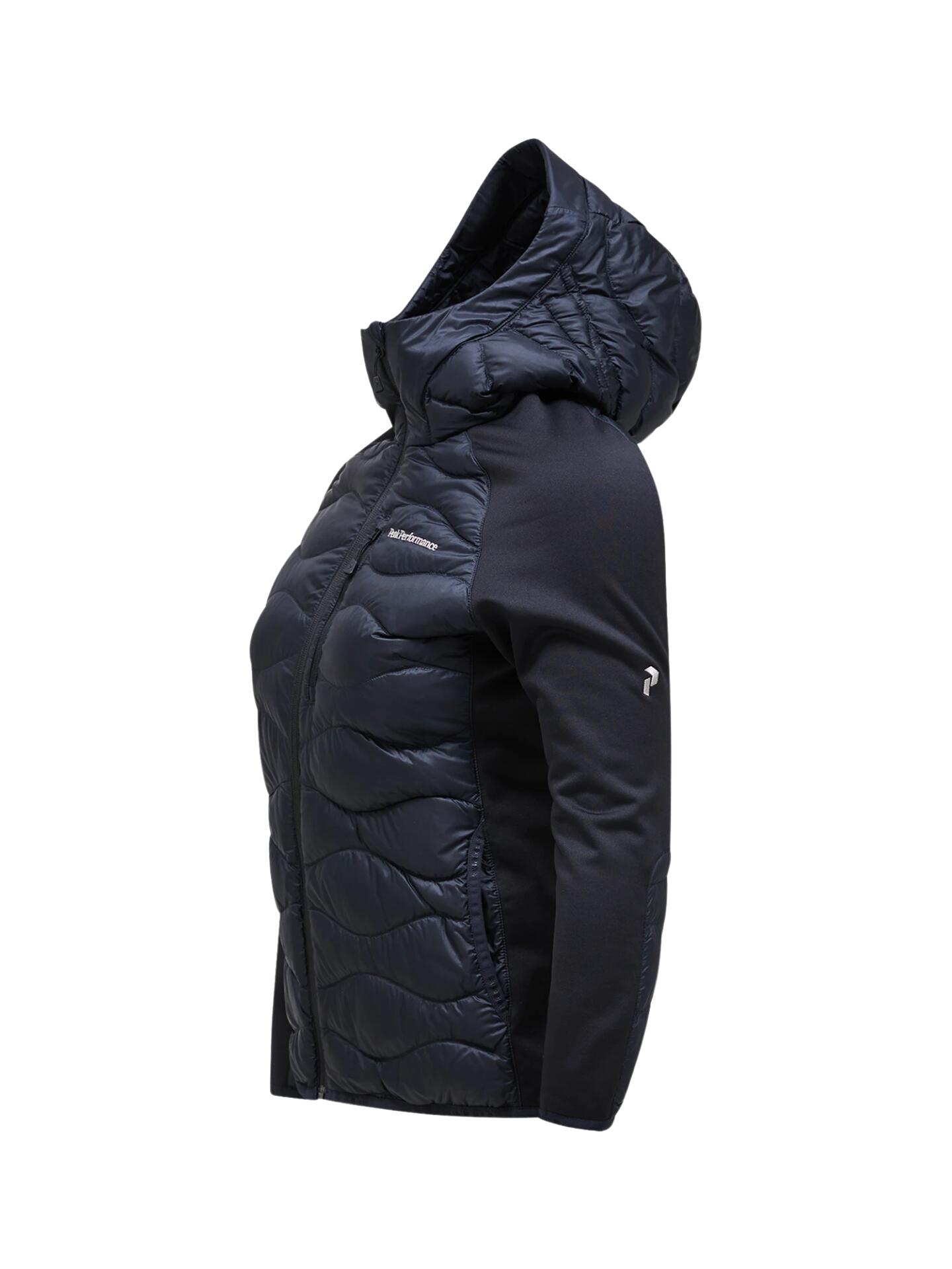 Kurtka Peak Performance puchowa damska Helium Down Hybrid Hood czarna - L 5/6