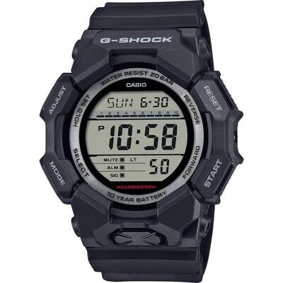 Casio digitaal horloge zwart/lcd gd-010-1er