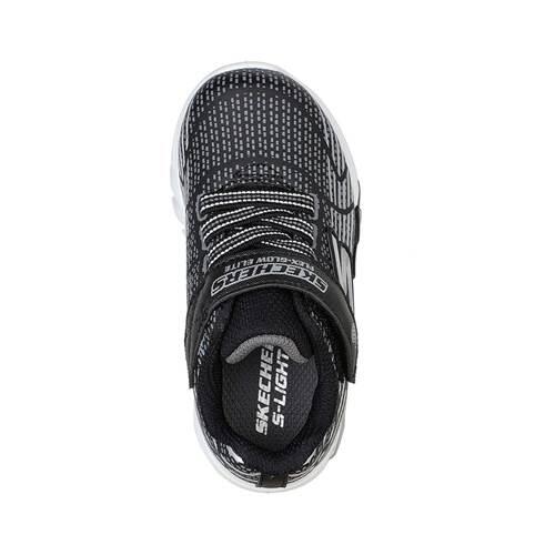 SKECHERS Infants S Lights Flex-Glow Elite Zapatillas Nino (400135N-BKGY) 2/4