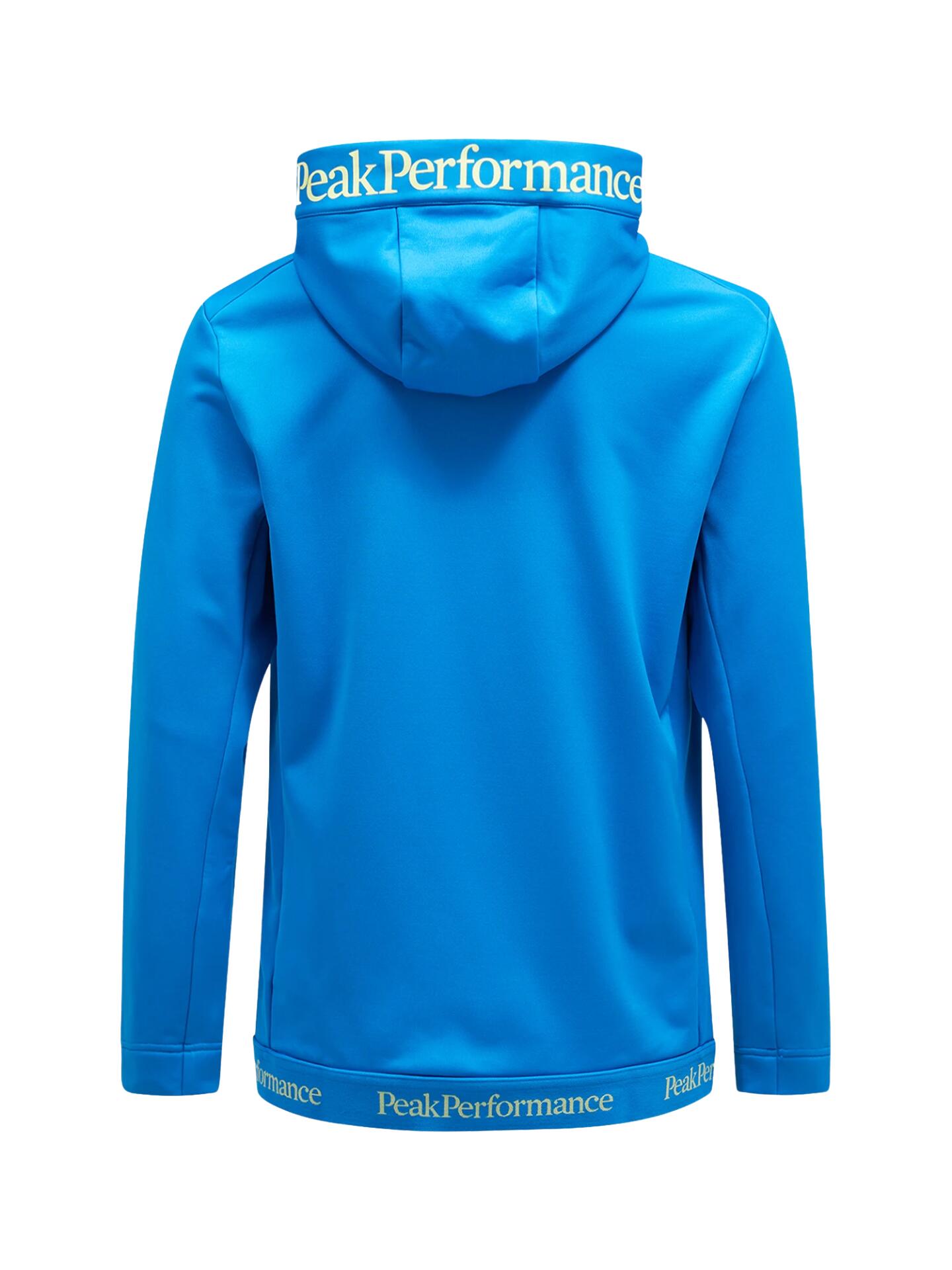 Bluza Peak Performance męska Rider Tech Zip Hood niebieska - M 4/6