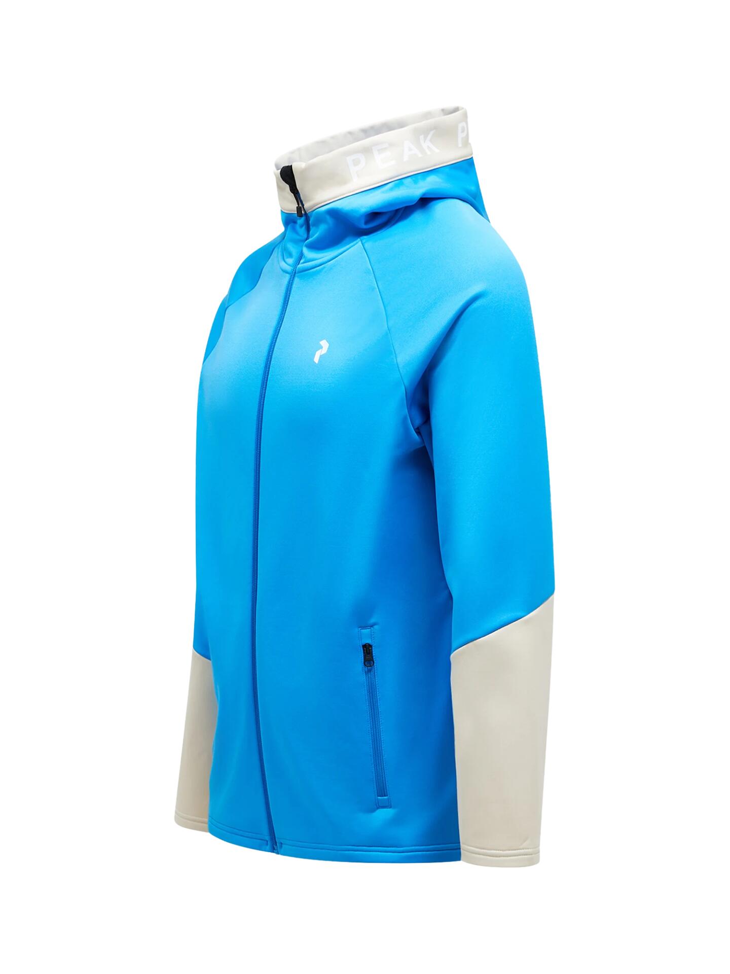 Bluza Peak Performance męska Rider Zip Hood niebieska - XXL 5/6