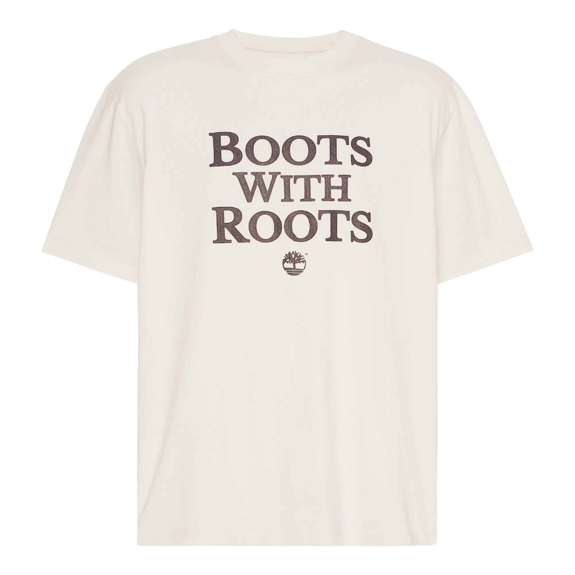 T-shirt Slogan Wit - TB0A6F4NCM9 3/4