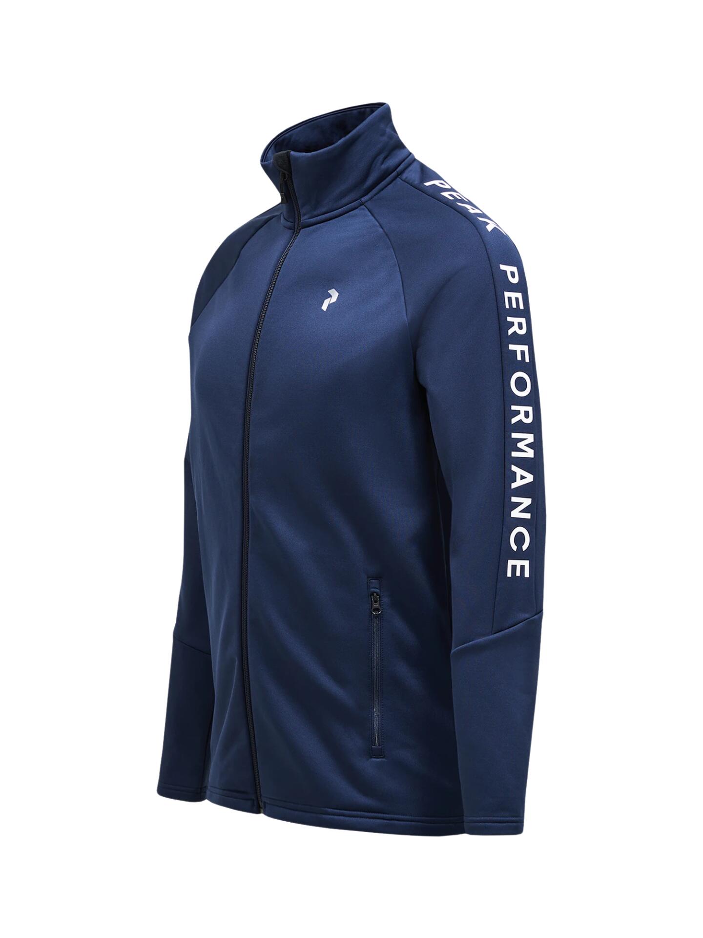 Bluza Peak Performance męska Rider Zip Jacket granatowa - XL 5/6
