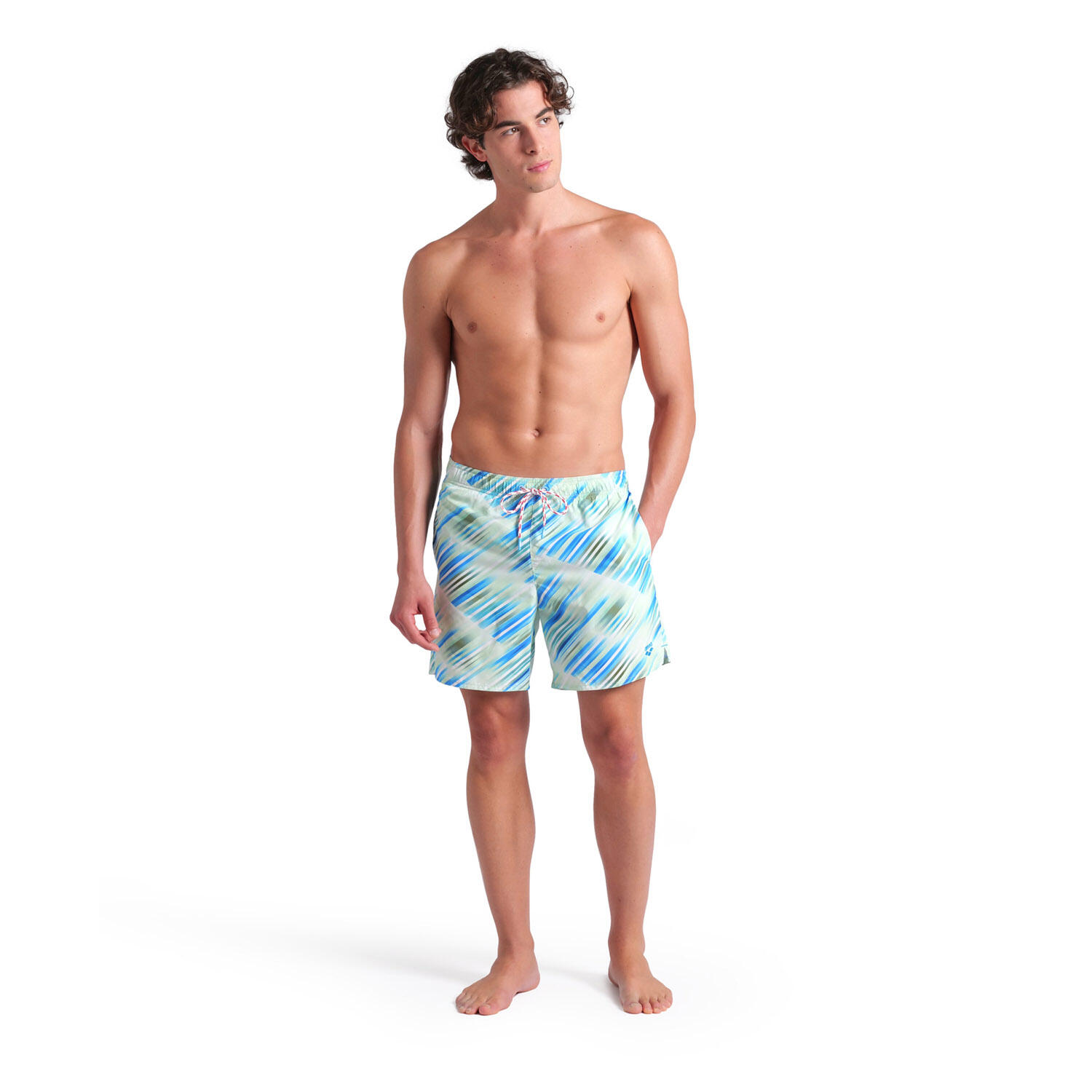 Shorts da spiaggia Uomo - Water Prints Allover 3/6