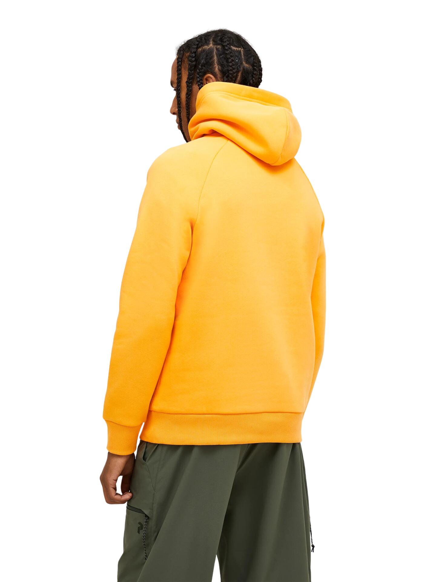 Bluza Peak Performance męska Original Hood pomarańczowa - XXL 2/6