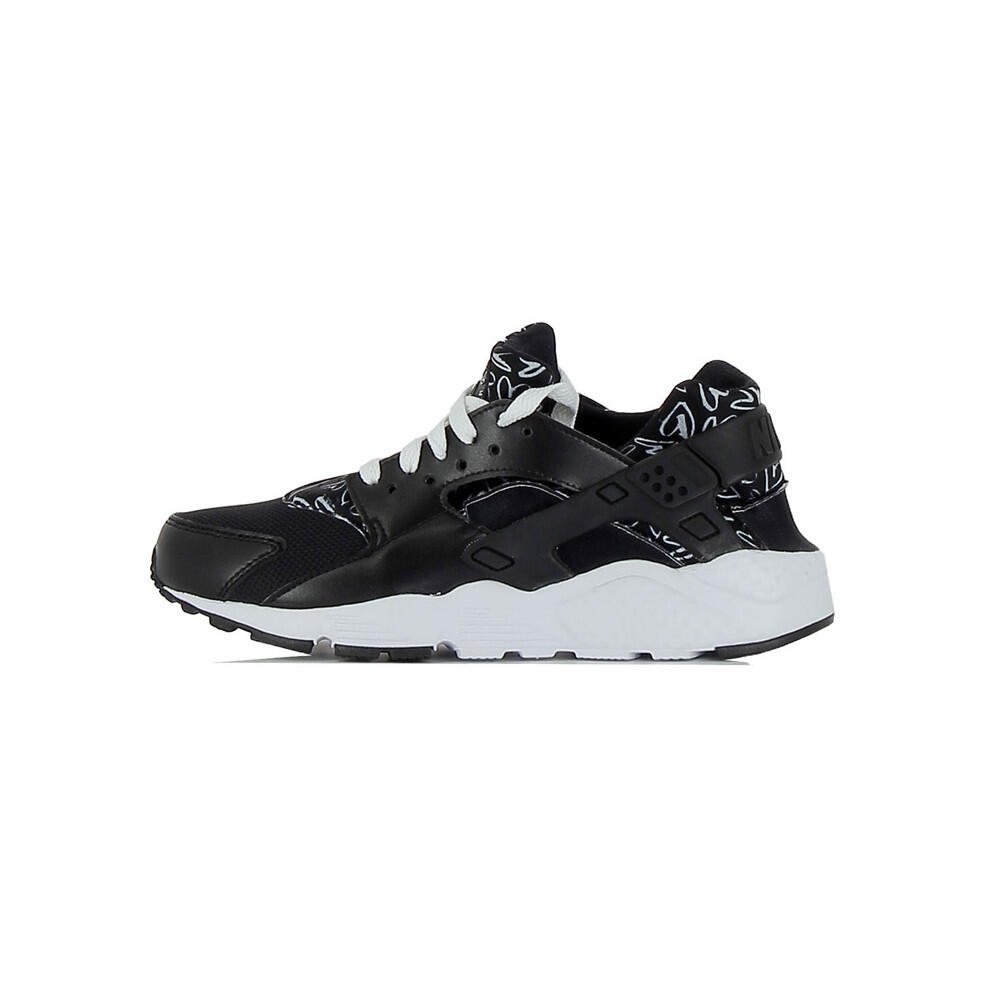Nike - Basket Nike Huarache Run Print Junior - Baskets - Blanc|noir - Decathlon