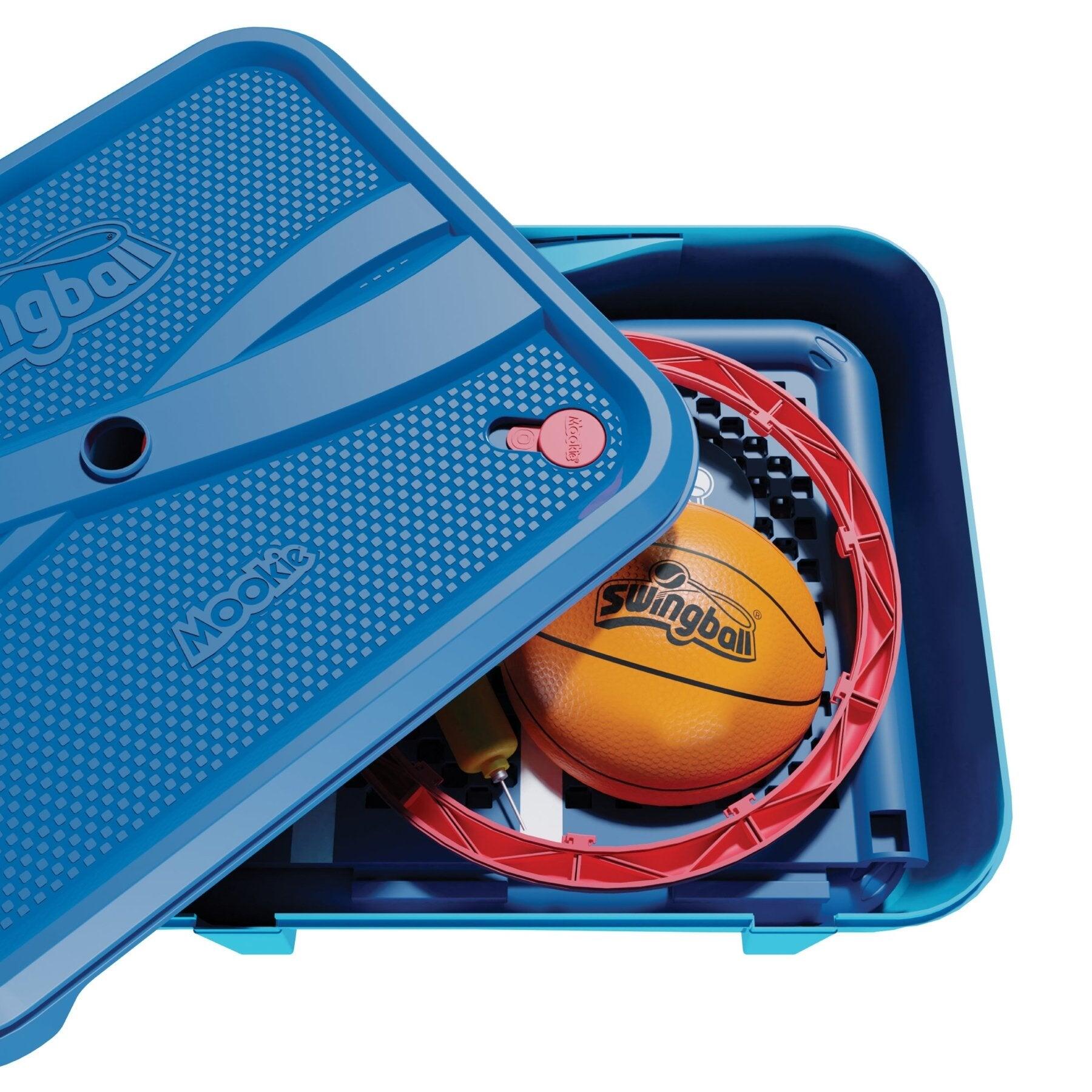 Swingball Basketballkorb für alle Oberflächen  Blau 5/7