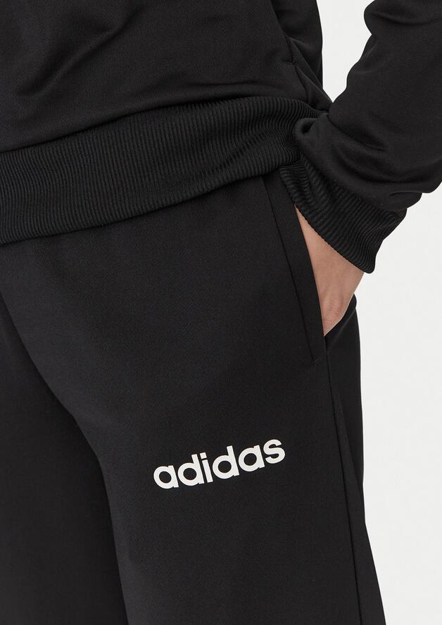 Tuta donna adidas linear - nero 5/6