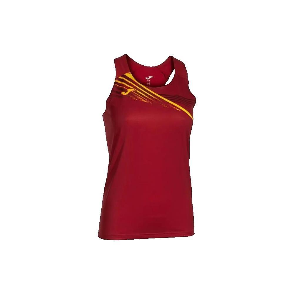Joma - Débardeur Running Femme Joma Elite X Rouge - T-shirt Sans Manche - Rouge - 48 Xl - Decathlon