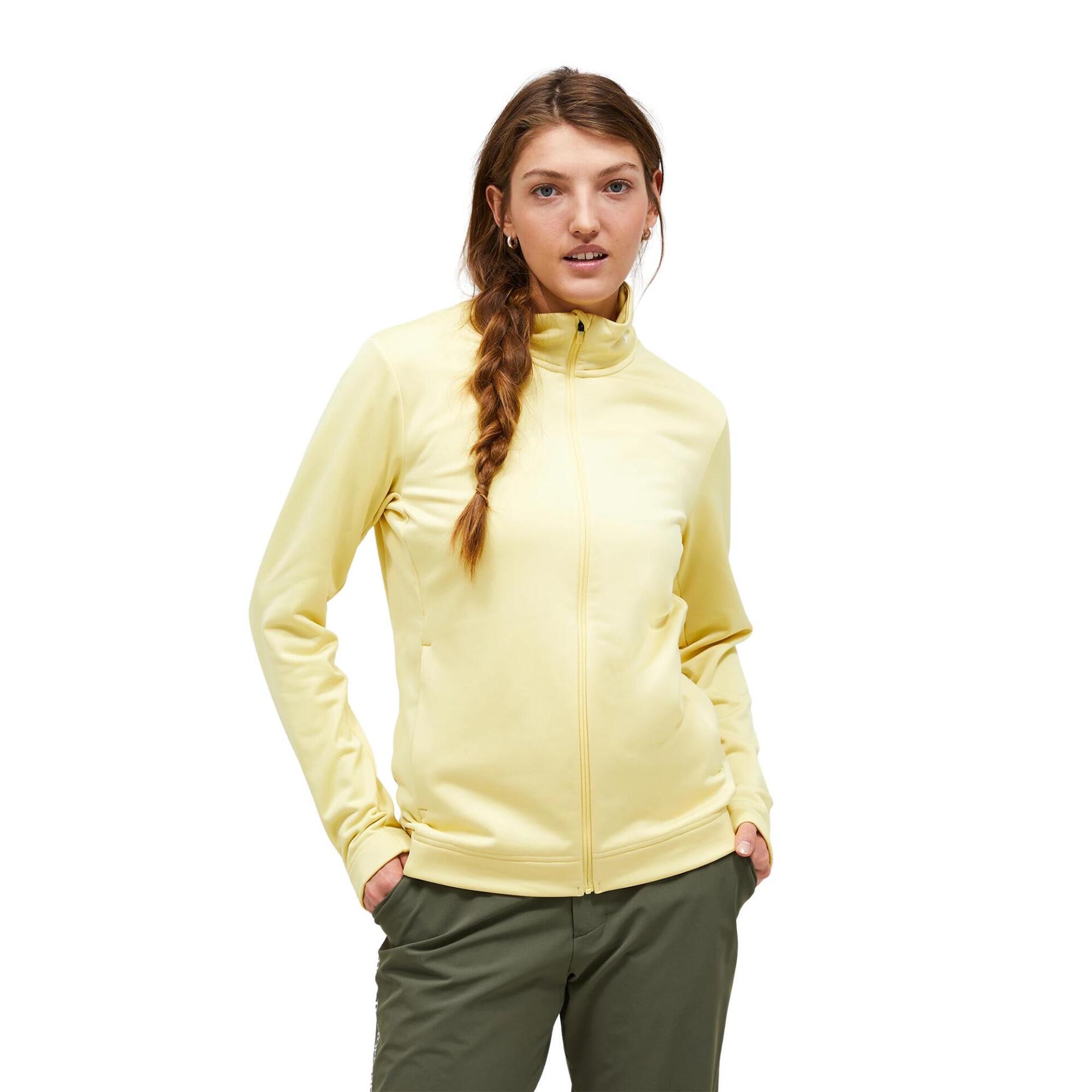 Bluza Peak Performance damska Rider Tech Zip Jacket żółta - M