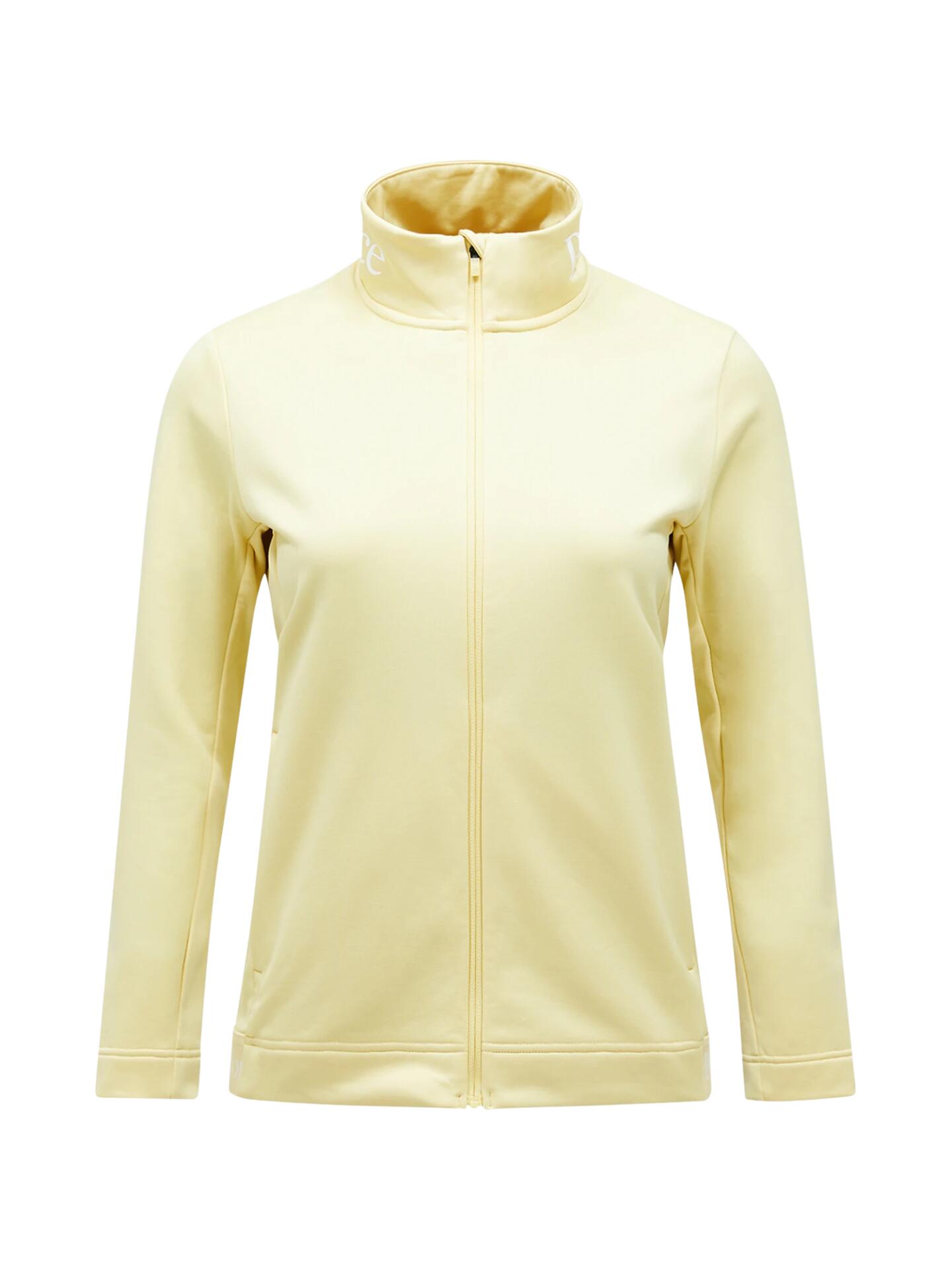 Bluza Peak Performance damska Rider Tech Zip Jacket żółta - L 3/6