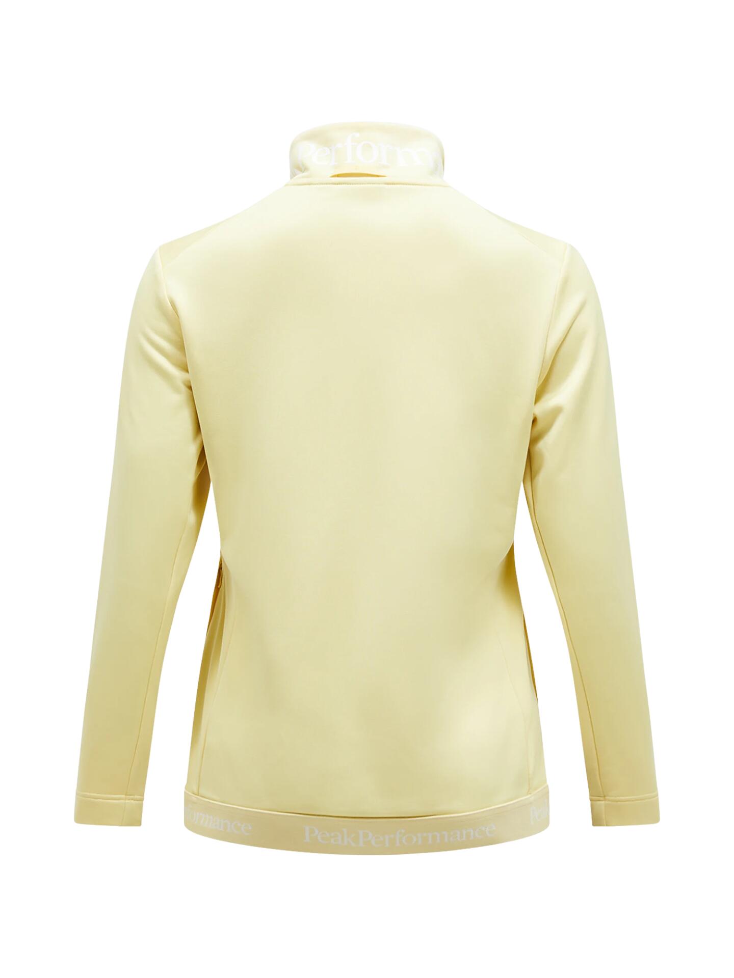 Bluza Peak Performance damska Rider Tech Zip Jacket żółta - L 4/6
