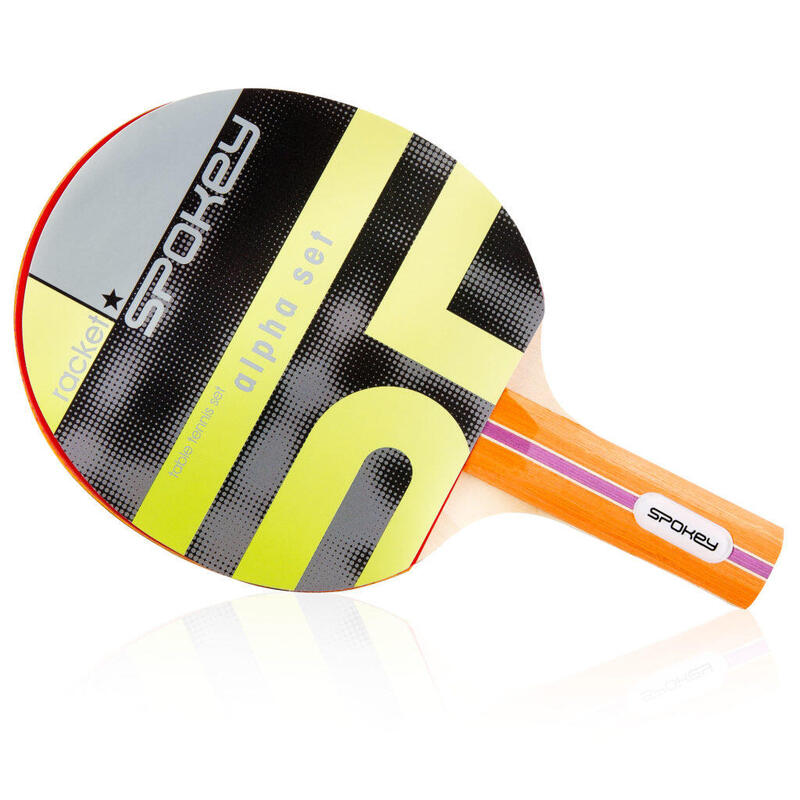 Set tenis masa Spokey ALPHA SET: 2 palete + 3 mingi + fileu