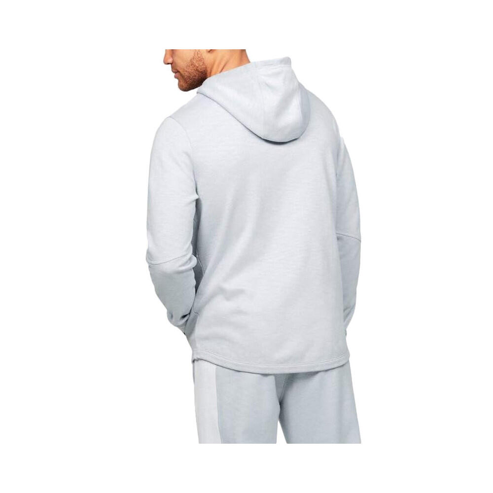 Sudadera con Capucha Hombre Under Armour Double Knit Cremallera Completa 5/7