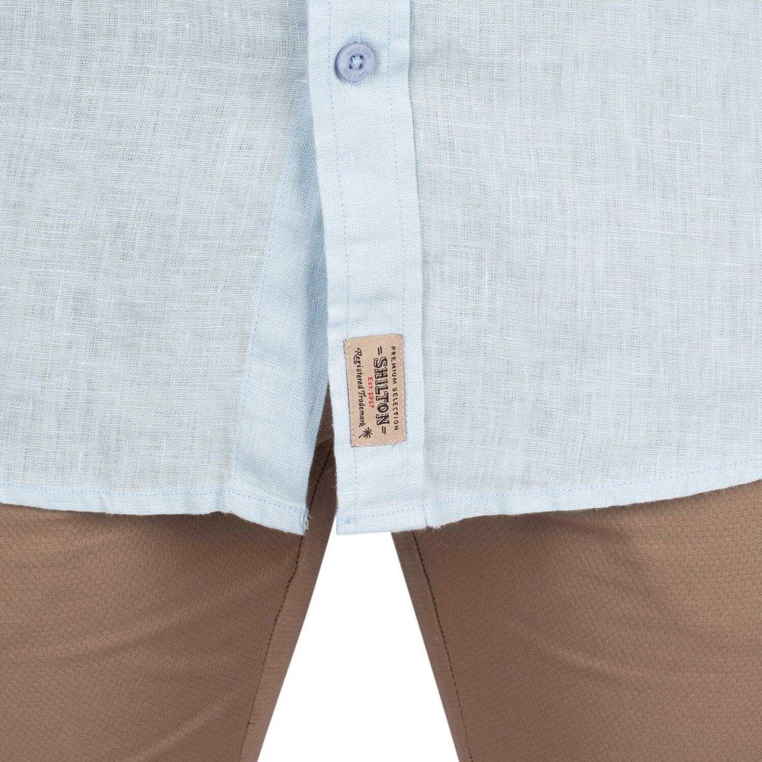 Chemise lin manches courtes homme 5/5