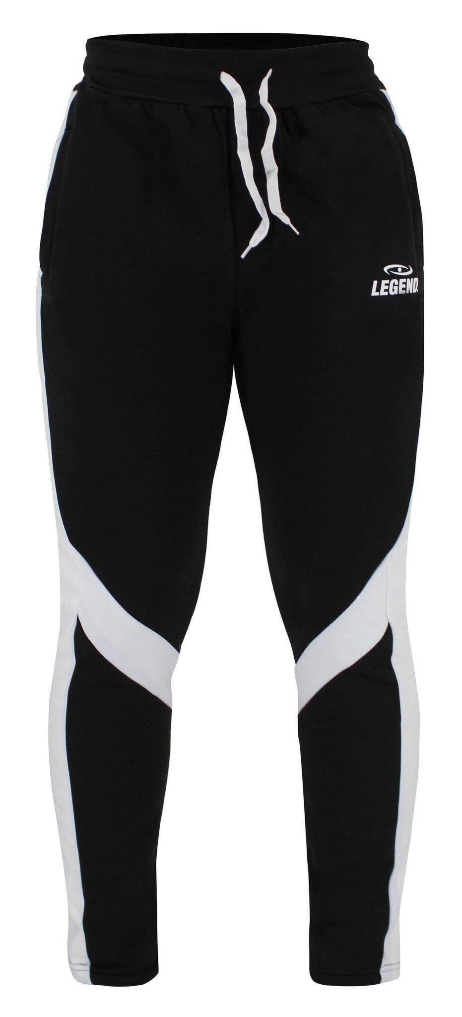 Fleece joggingbroek zwart — unisex slimfit 5/5