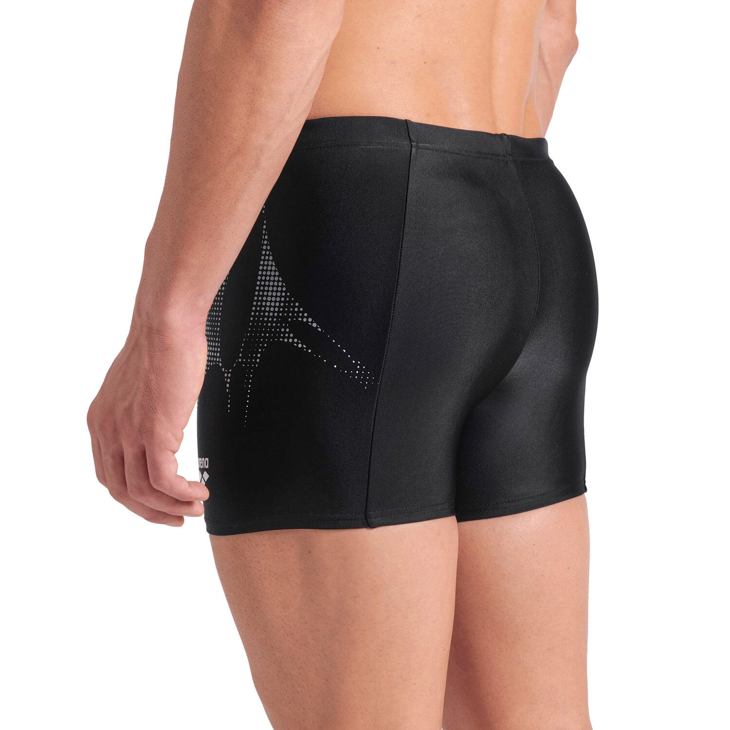 Costume da bagno Arena Spider Web Nero/Bianco Uomo 5/7