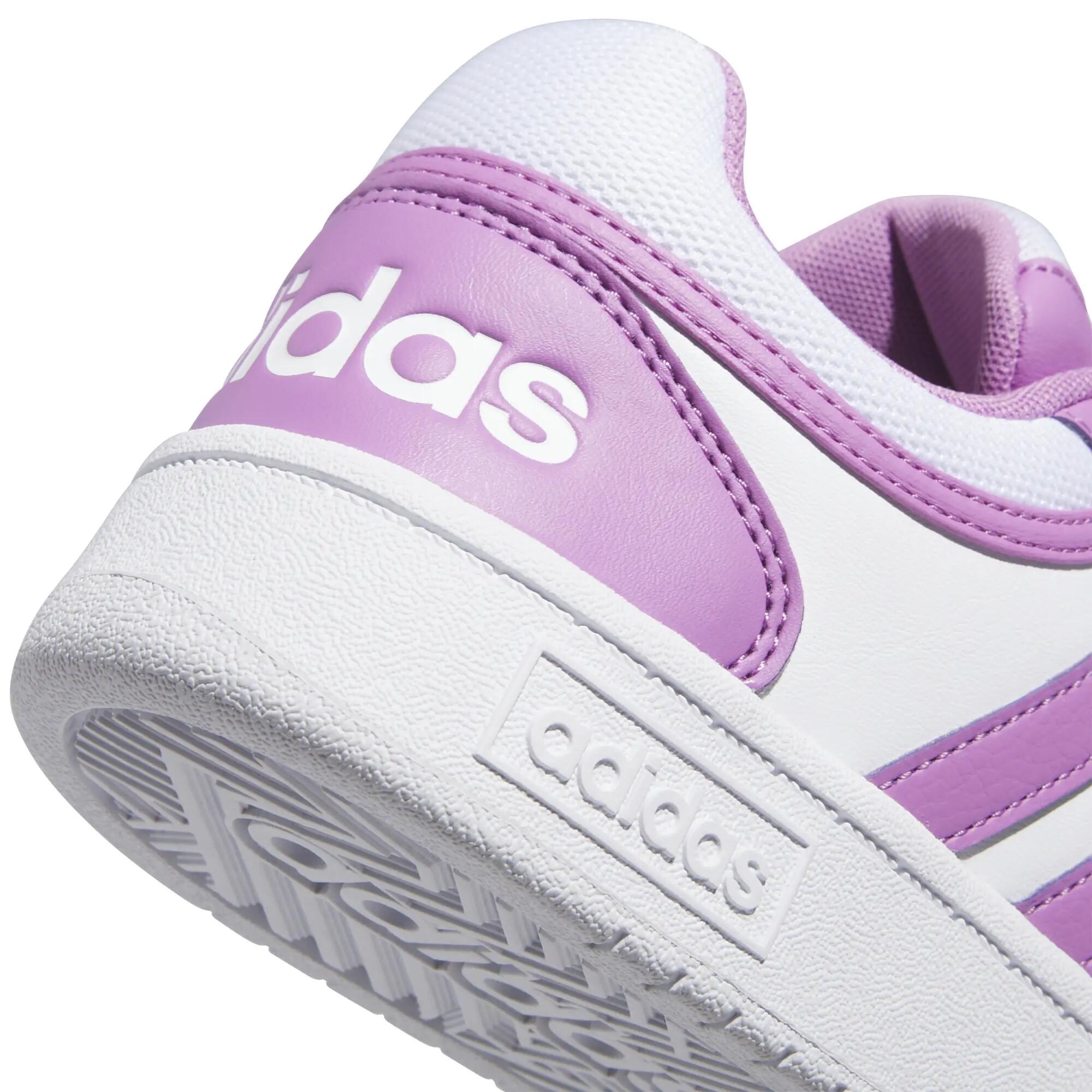 Sapatos de basquetebol adidas Hoops 3.0 Branco/Violeta 5/5