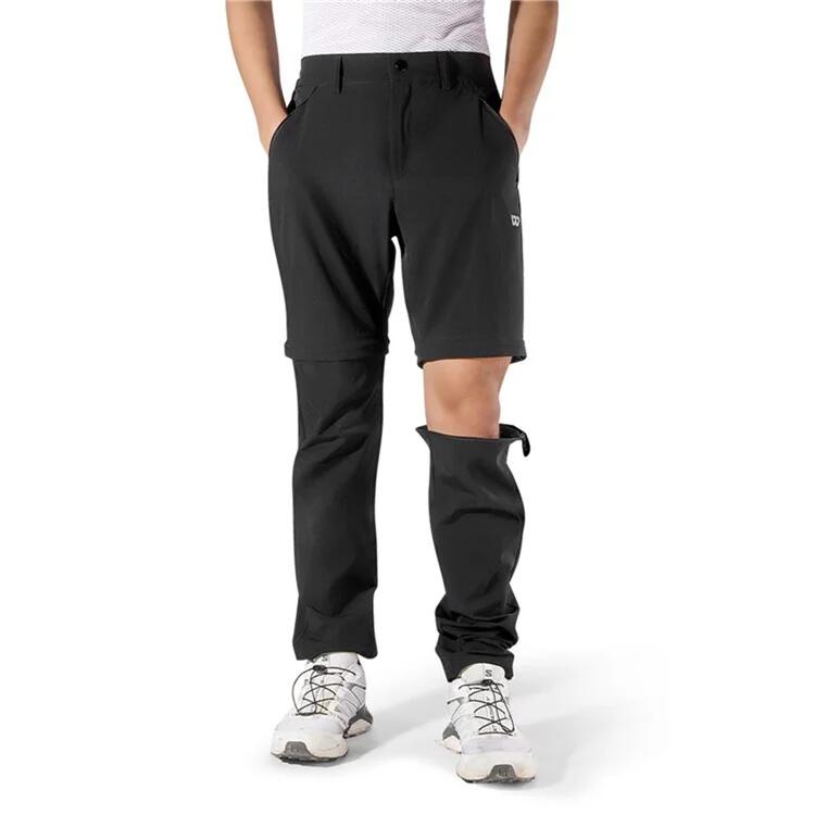 West Biking - Pantalon De Sport Décontracté Détachable Pour Le Cyclisme Short Respirant - Pantalons - Noir - Decathlon