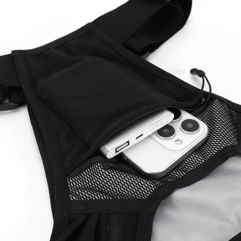 Gilet de course réfléchissant Wozinsky  - Noir