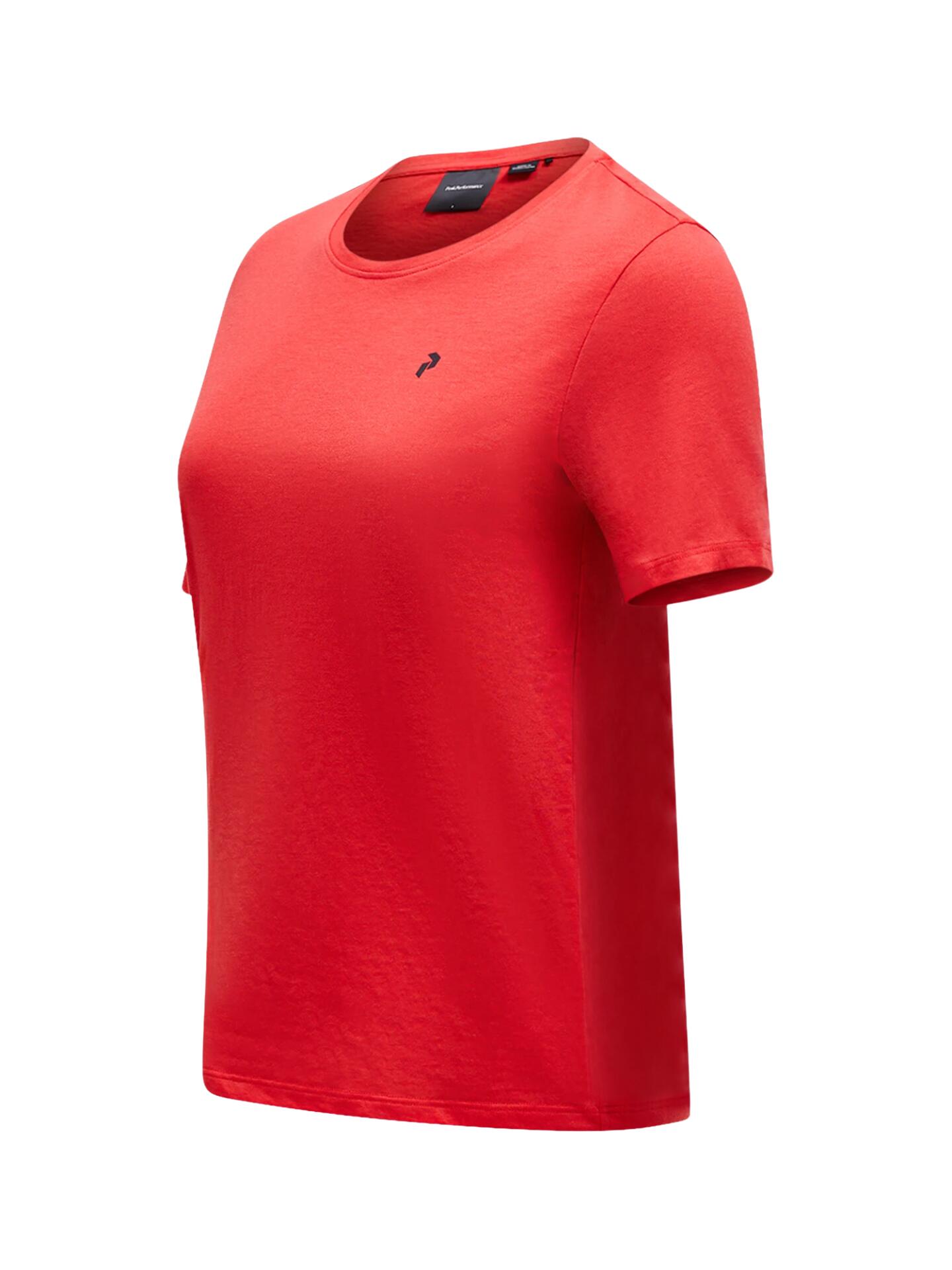 Koszulka Peak Performance damska Explore Graphic Tee czerwona - S 5/6