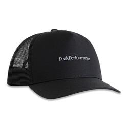 Casquette Trucker Peak Performance PP Noire - Taille Unique