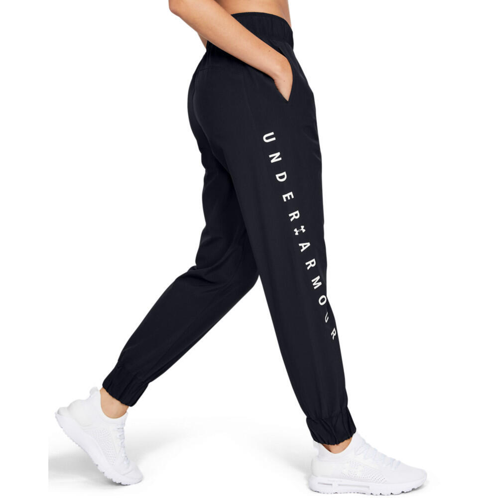 Pantaloni Tuta Donna Under Armour Woven Branded 4/6