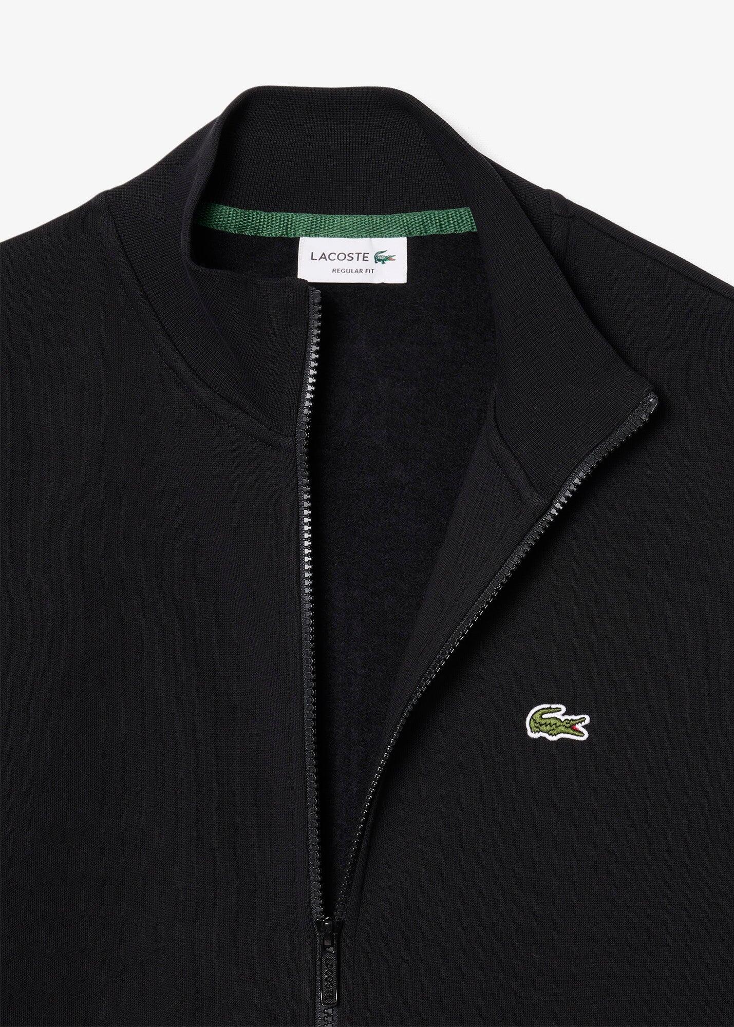 Czarna bluza rozpinana Lacoste 4/7
