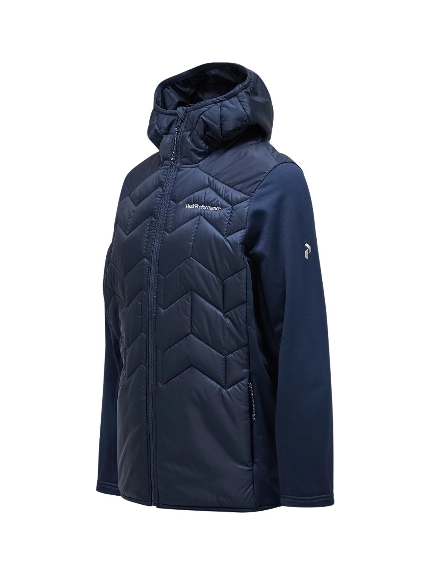 Kurtka Peak Performance męska Elevate Liner Hybrid Hood Jacket granatowa - S 5/7
