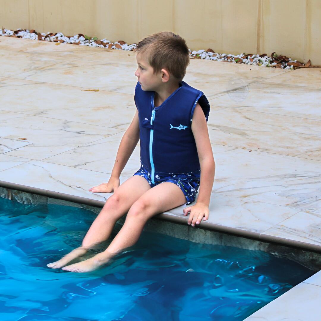 Costume da bagno galleggiante bambino: Megalodonte 3/3