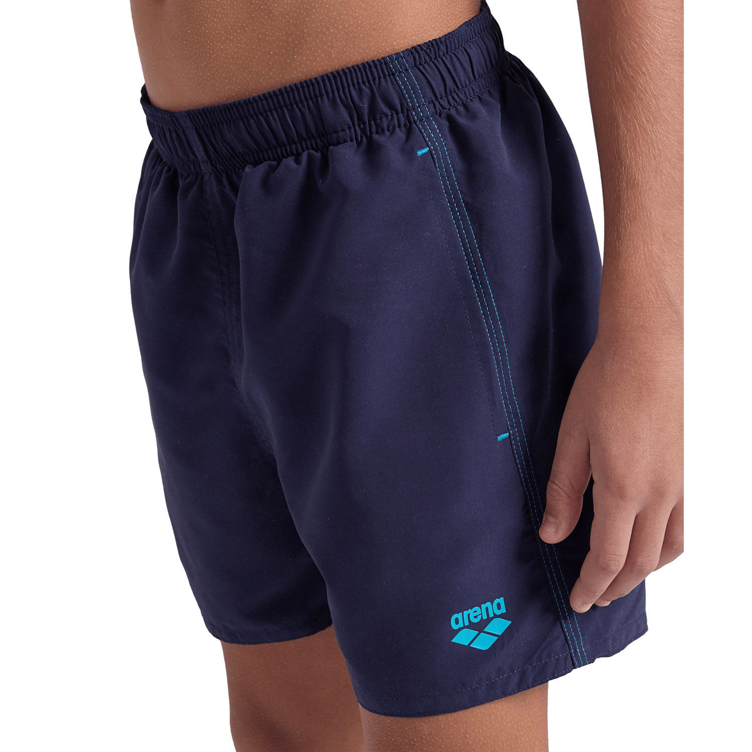 Spodenki kąpielowe chłopięce Arena Beach Boxer Solid R 4/7