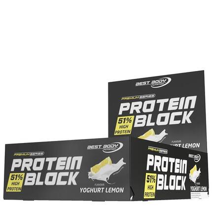 Protein Block Bar 90g barre protéinée moelleuse maltitol