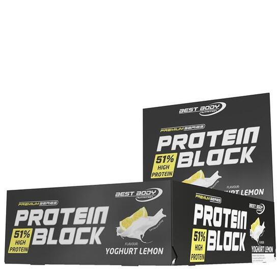 Protein Block Bar 90g barre protéinée moelleuse maltitol