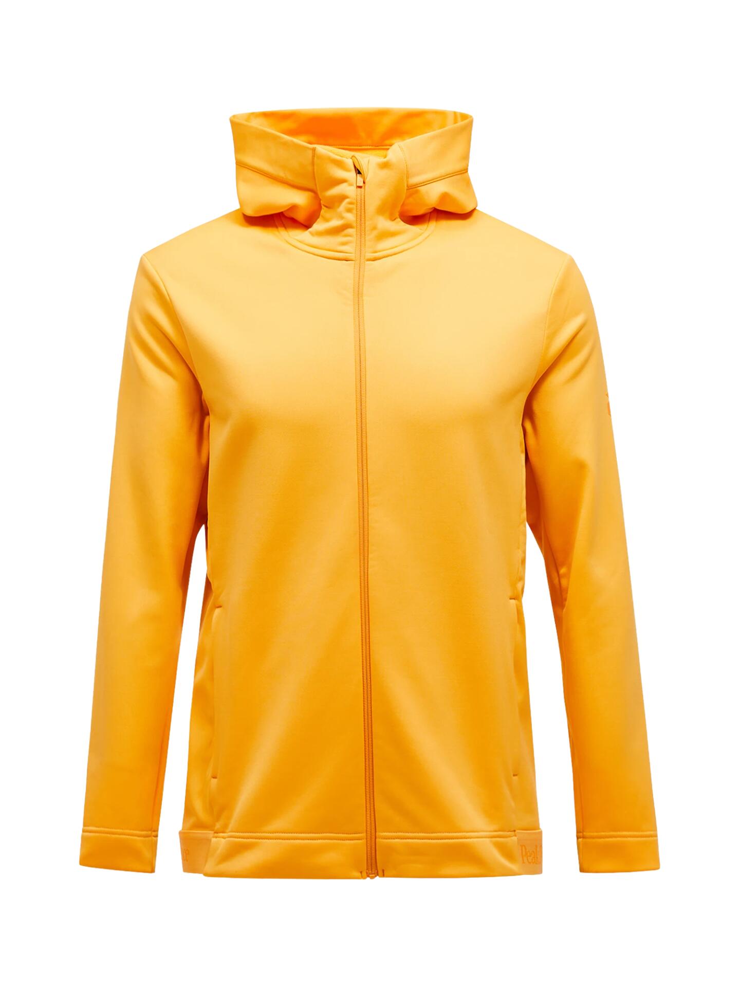 Bluza Peak Performance męska Rider Tech Zip Hood pomarańczowa - XXL 3/6