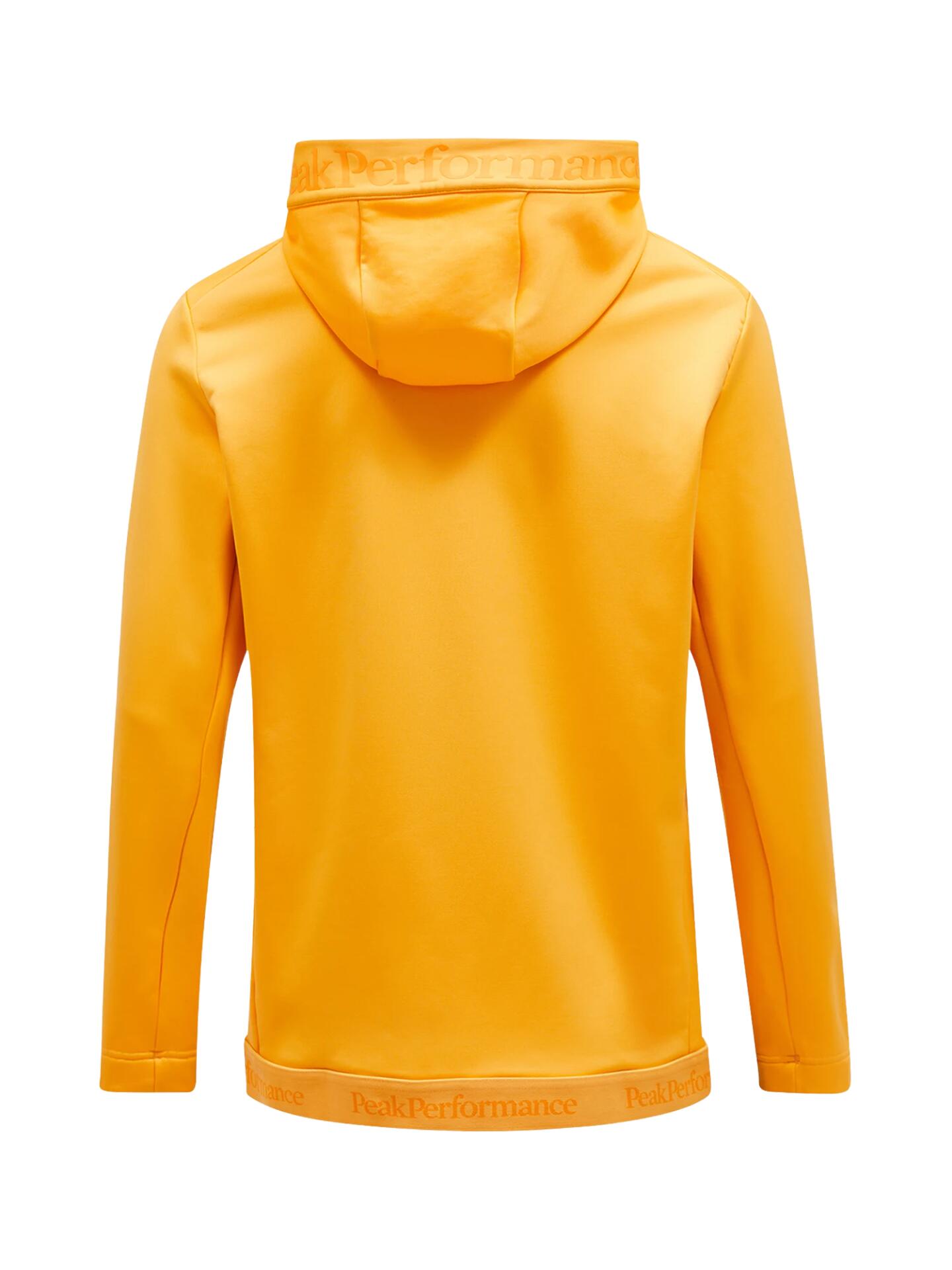 Bluza Peak Performance męska Rider Tech Zip Hood pomarańczowa - XXL 4/6