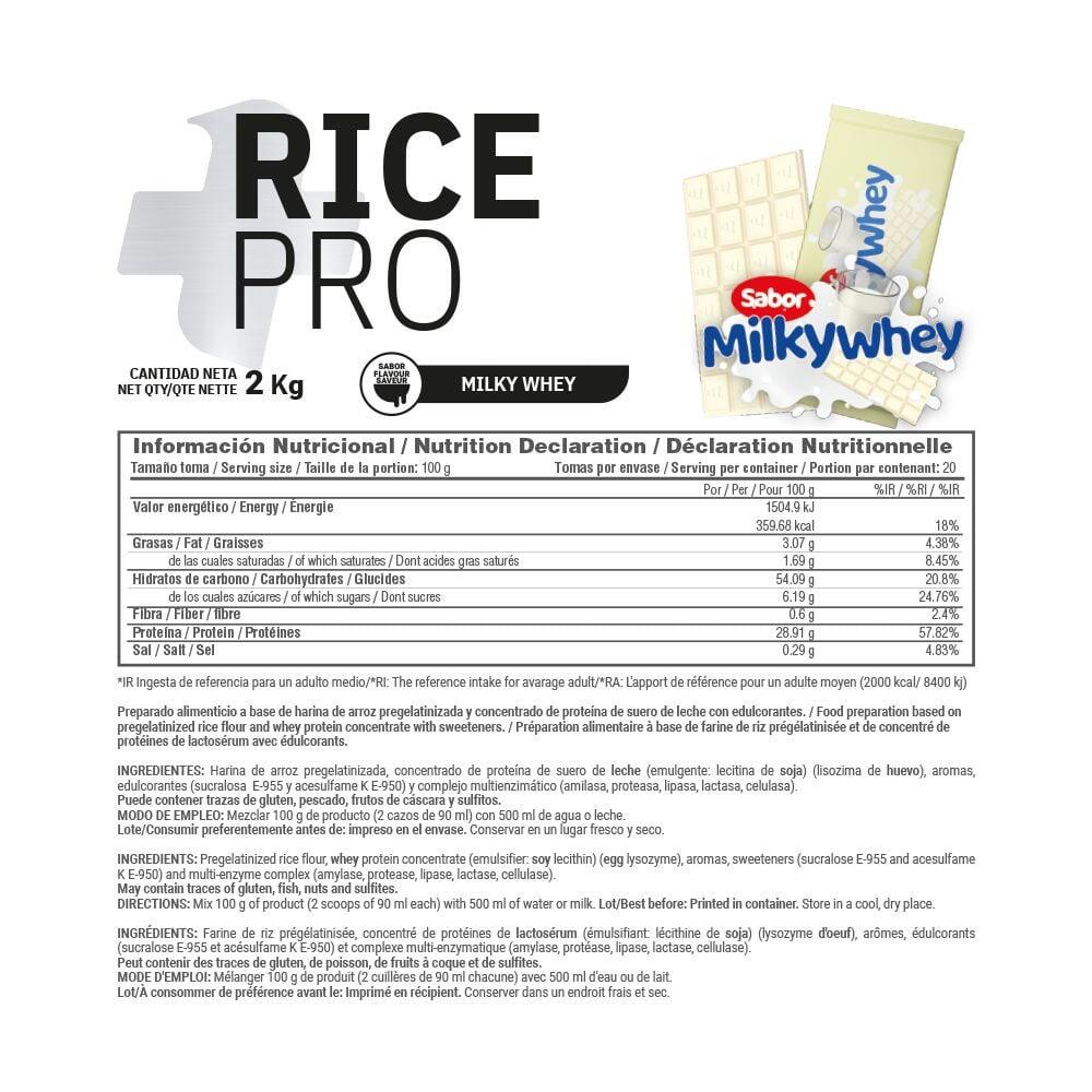 Rice pro - 2 kg Chocolatement blanc lait laiteux de MASmusculo 5/5