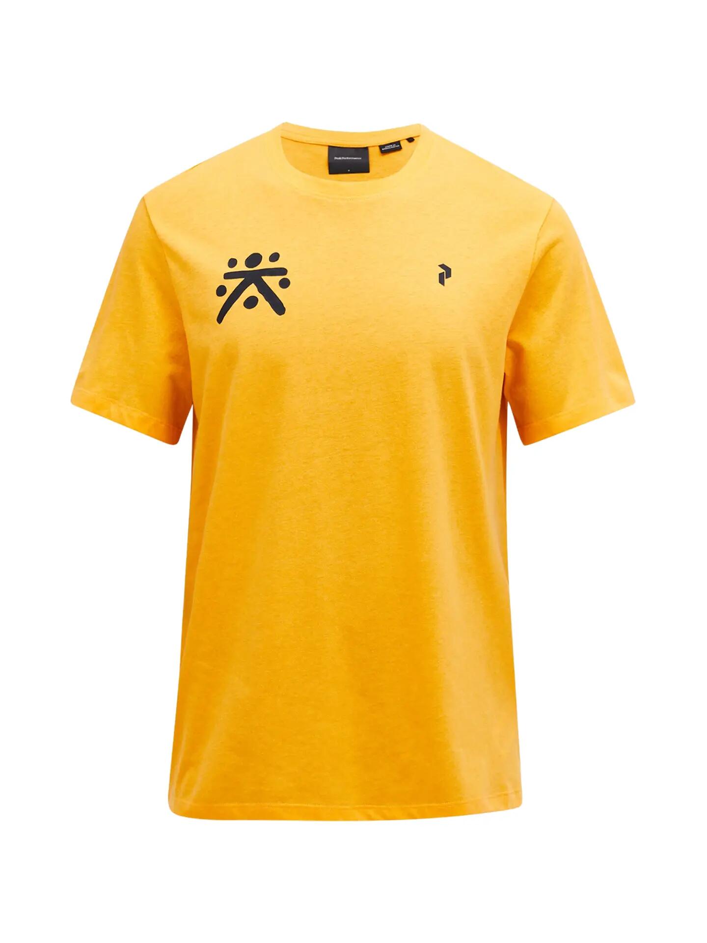 Koszulka Peak Performance męska Explore Graphic Tee pomarańczowa - L 3/6