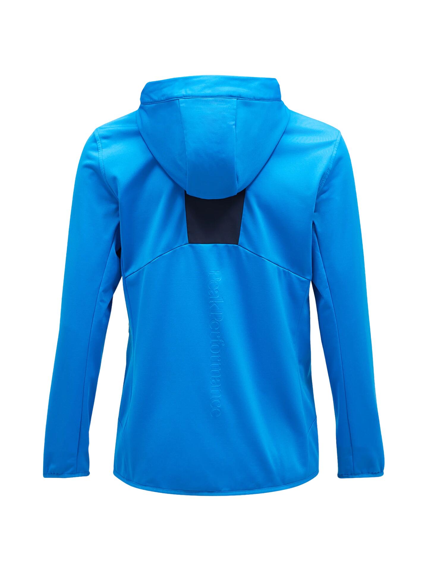 Bluza Peak Performance męska Utility Light Zip Hood niebieska - L 4/6