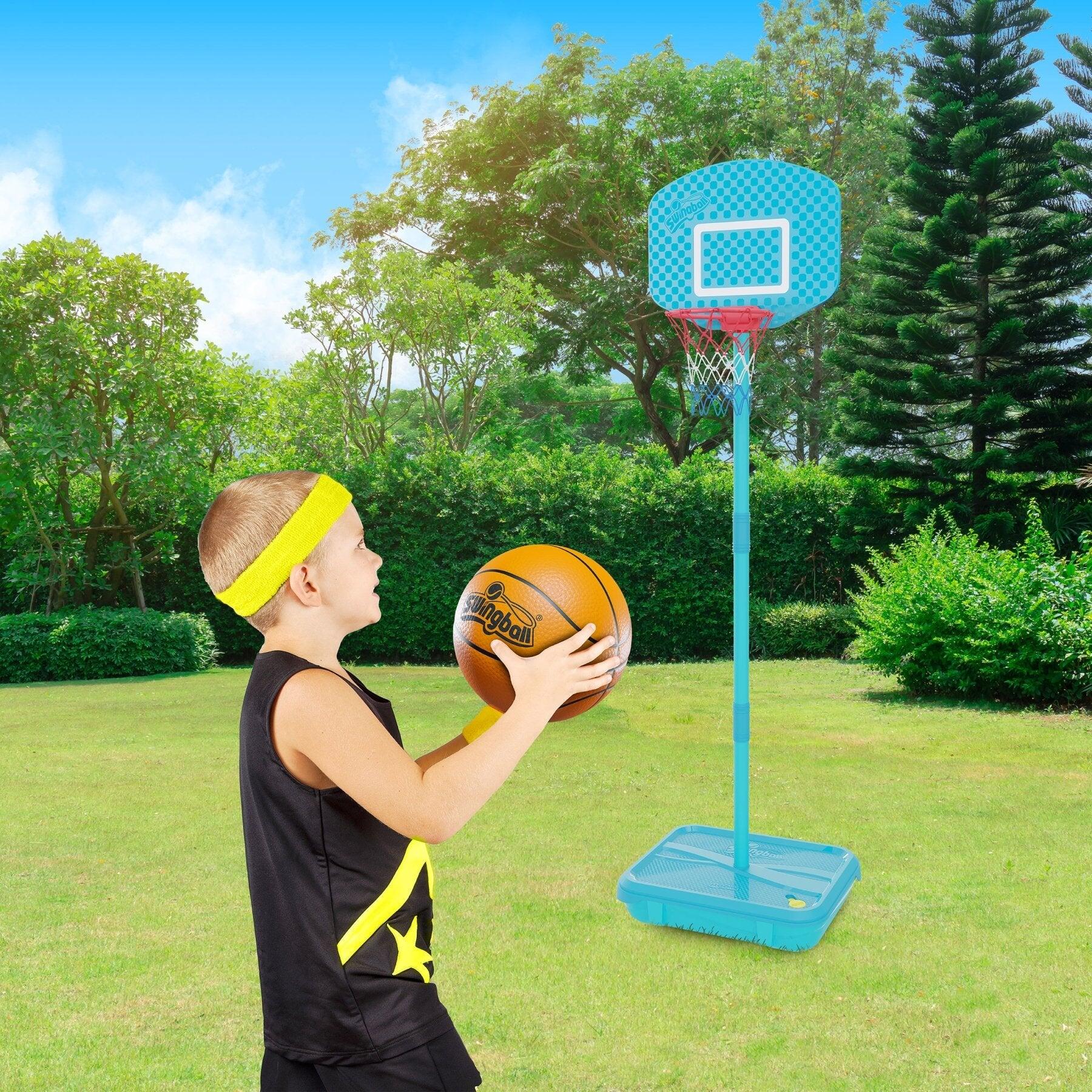 Swingball Basketballkorb JUNIOR Blau 2/7