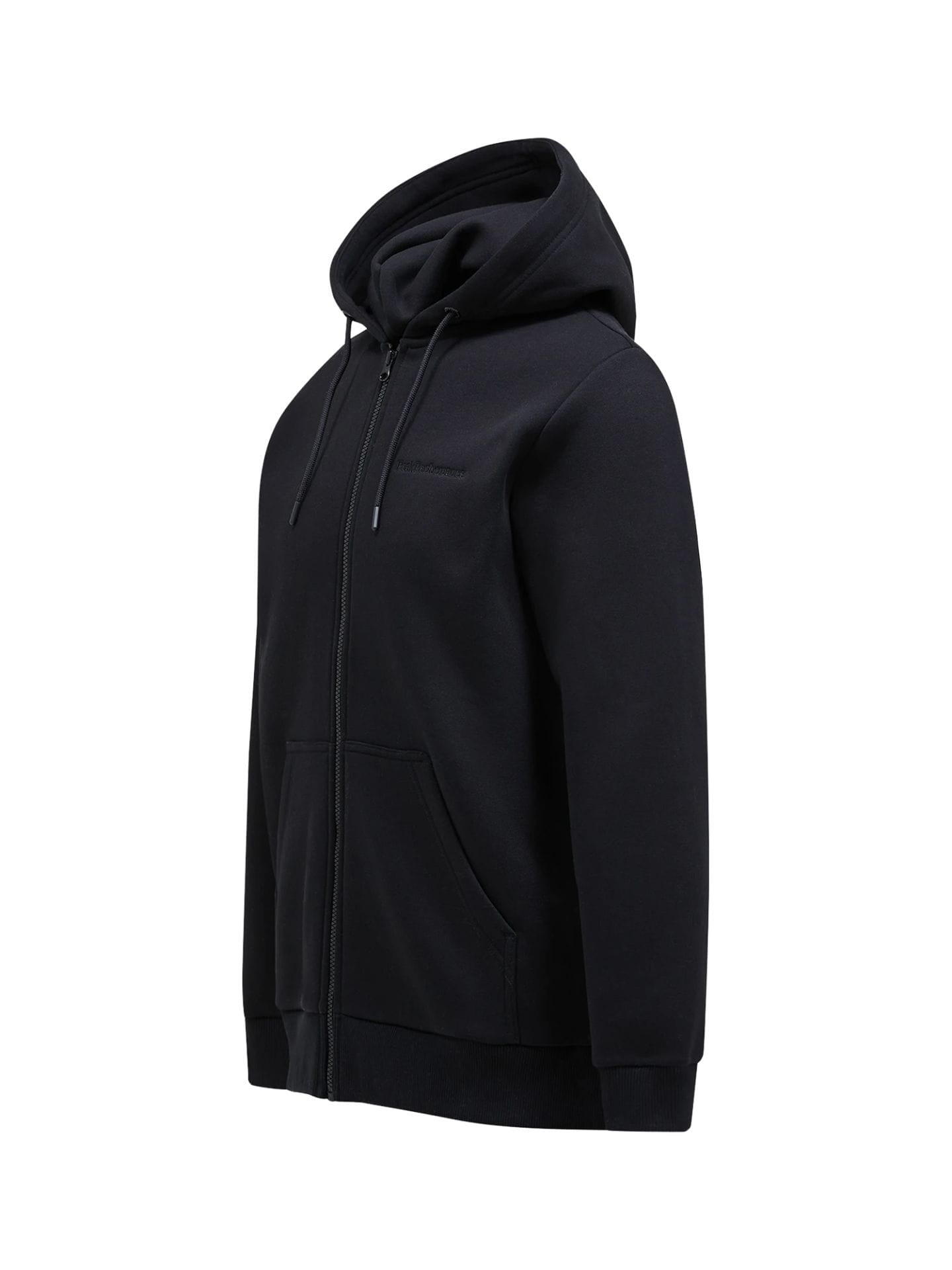 Bluza Peak Performance męska Original Small Logo Zip czarna - L 5/6