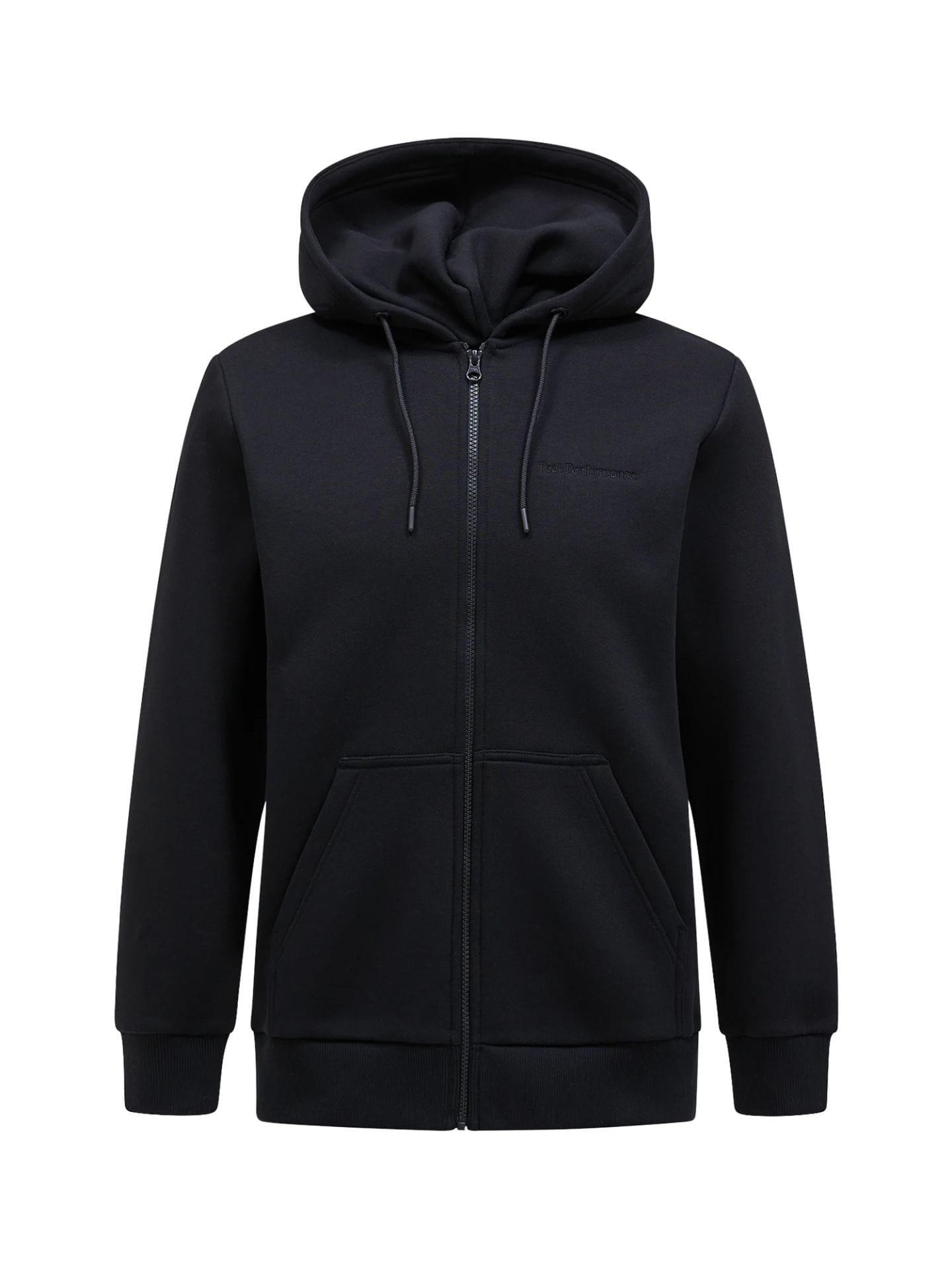 Bluza Peak Performance męska Original Small Logo Zip czarna - L 3/6