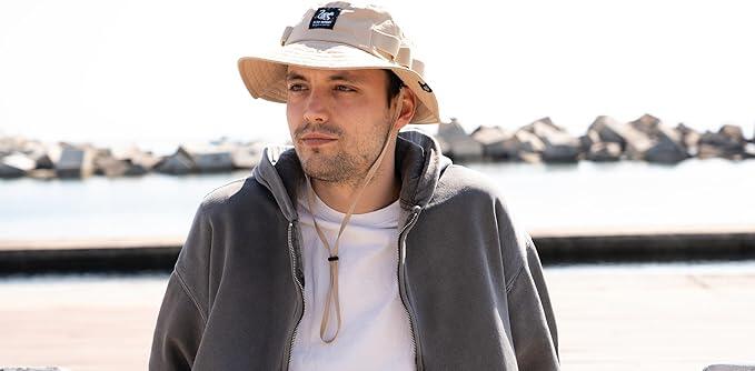 Chapeau - UPF50 / Imperméable - Tailles S/M et L/XL (Sable) 4/7