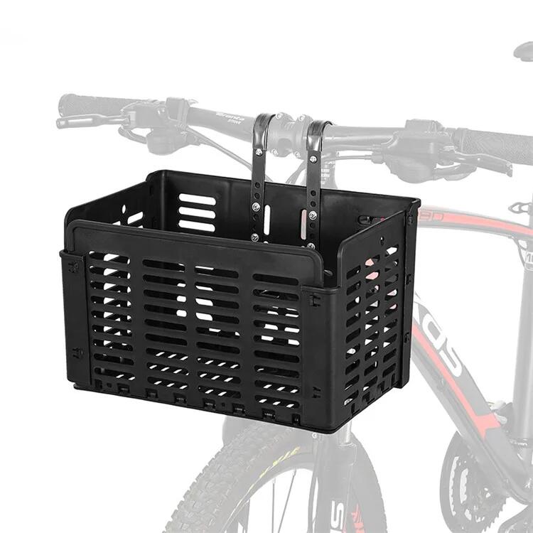 WEST BIKING Fietsmand, opvouwbare fietsstuurtas, draagtas voor fietstassen
