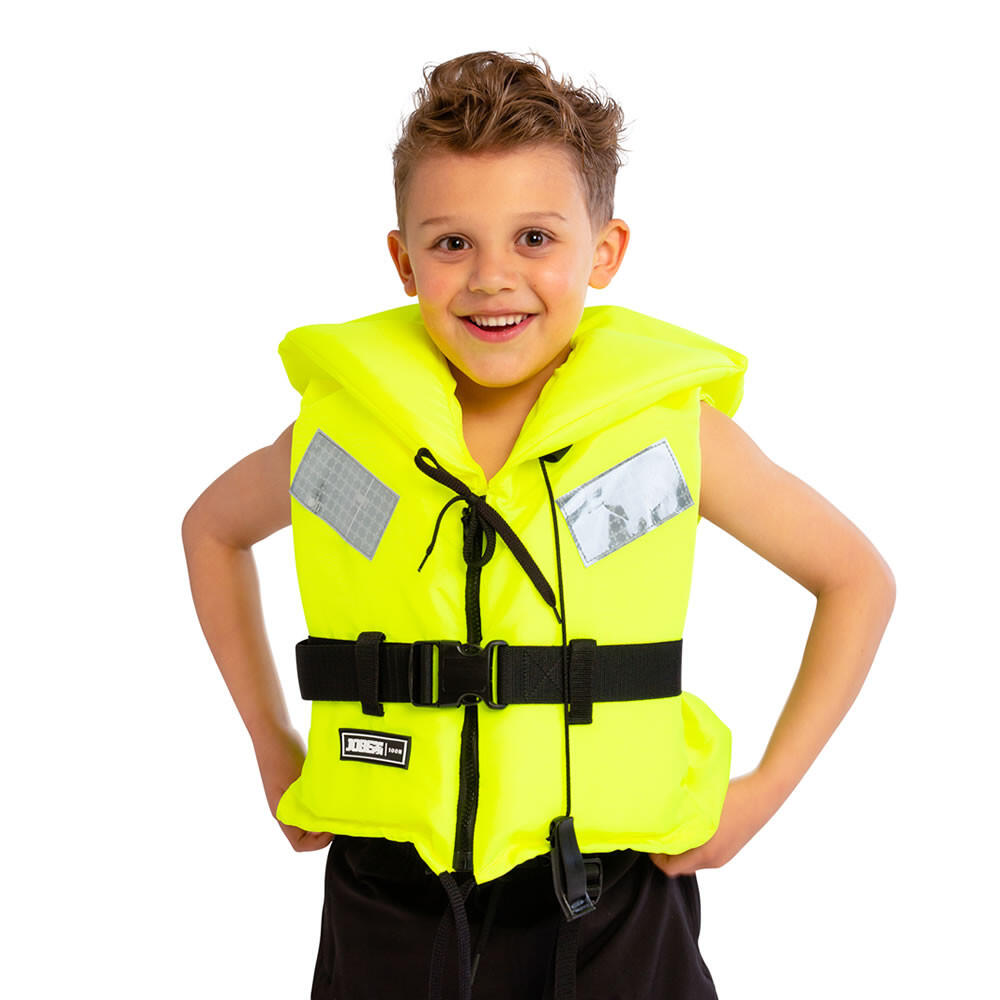 Jobe - Gilet De Sauvetage Enfant Ce 100 Newtons - Gilet De Sauvetage - Jaune - 20-30 Kg - Decathlon